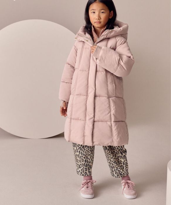 Куртка  зимова пуховик пальто next для дівчинки