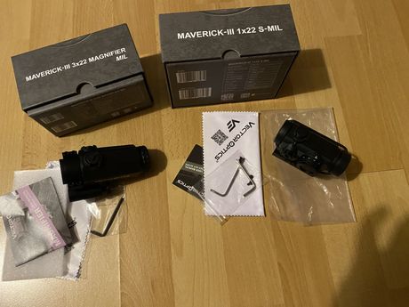 Kolimator + powiększalnik Vector Optics Maverick III