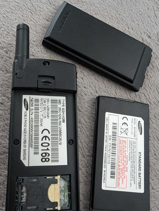 Новый Samsung SGH-N288 SLIM 2001 год Мобильный Телефон Раритет Винтаж