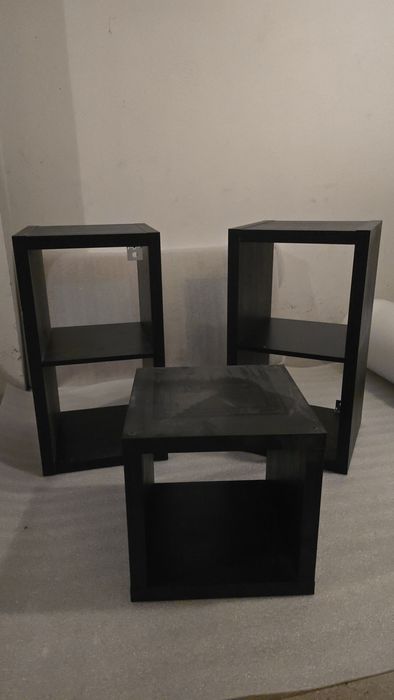 Conjunto móveis preto