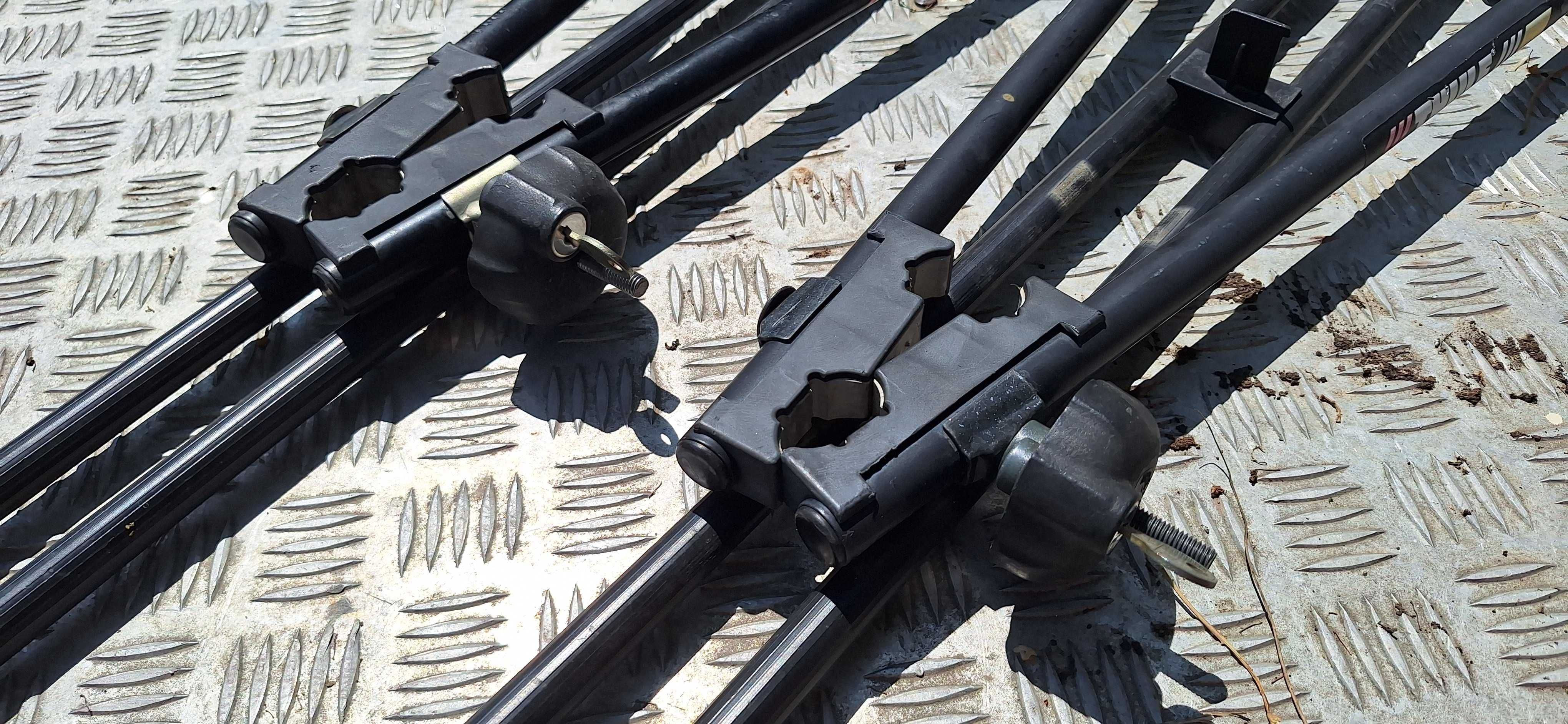 2x THULE bagażnik dachowy na rowery uchwyt rowerowy mocowanie 1050-51