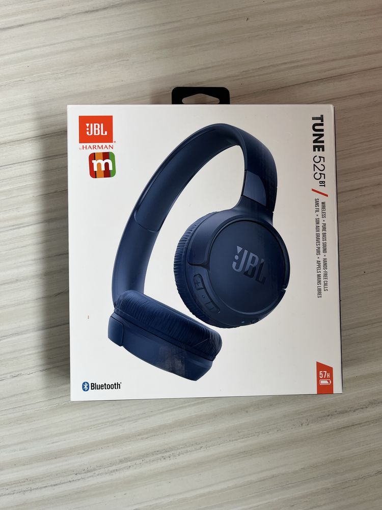 JBL Tune 525BT granatowe sluchawki bezprzeowowdowe nauszne
