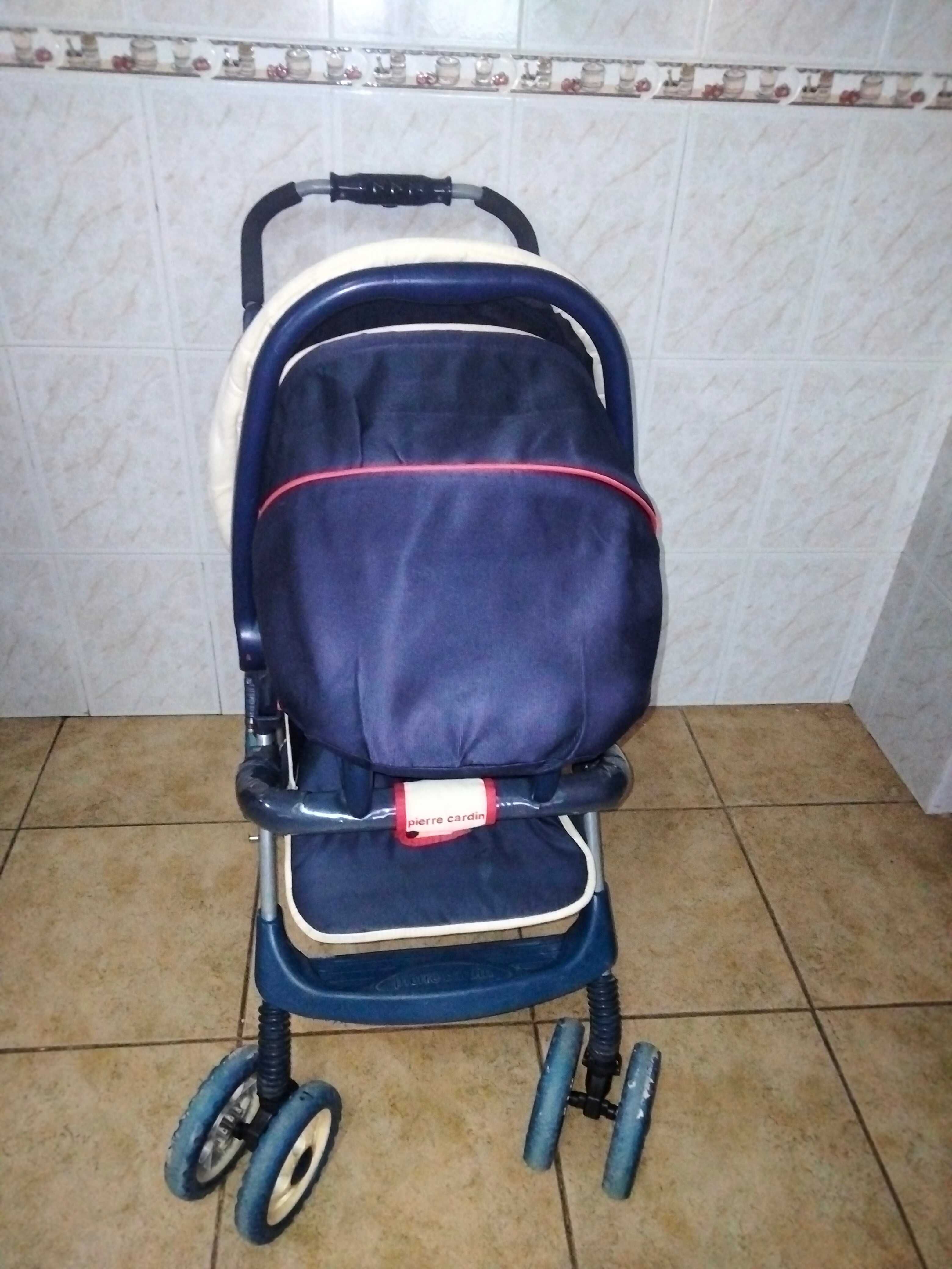 Carrinho de bebé com ovo