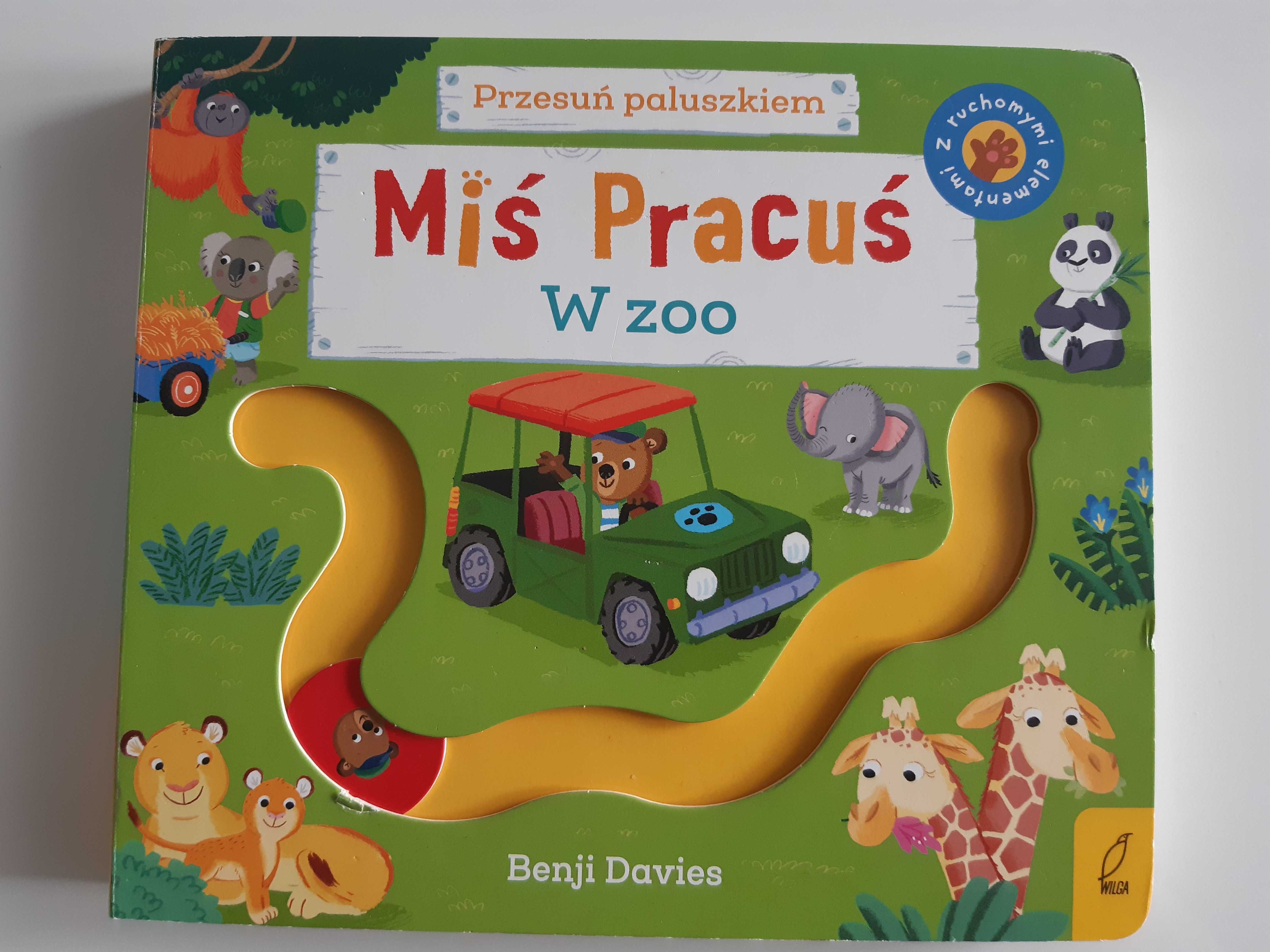 Miś Pracuś: W zoo - Książeczka edukacyjna