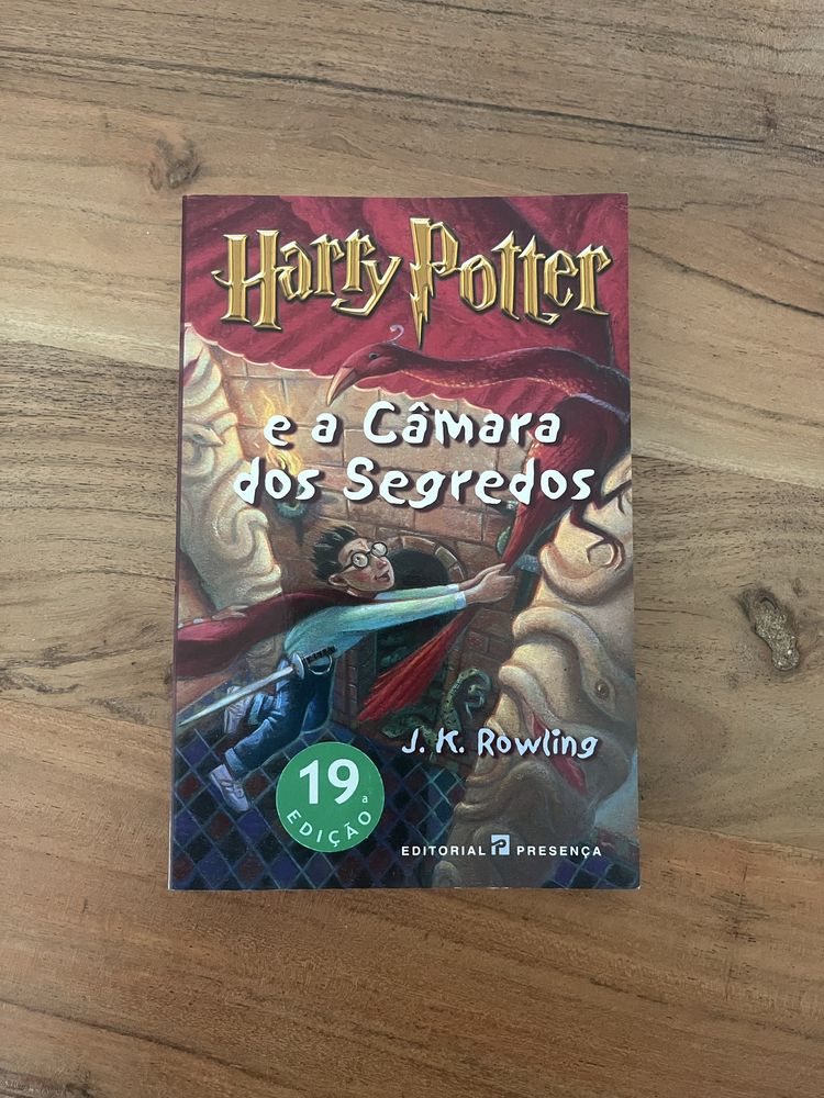 Livro Harry Potter e a Câmara dos Segredos
