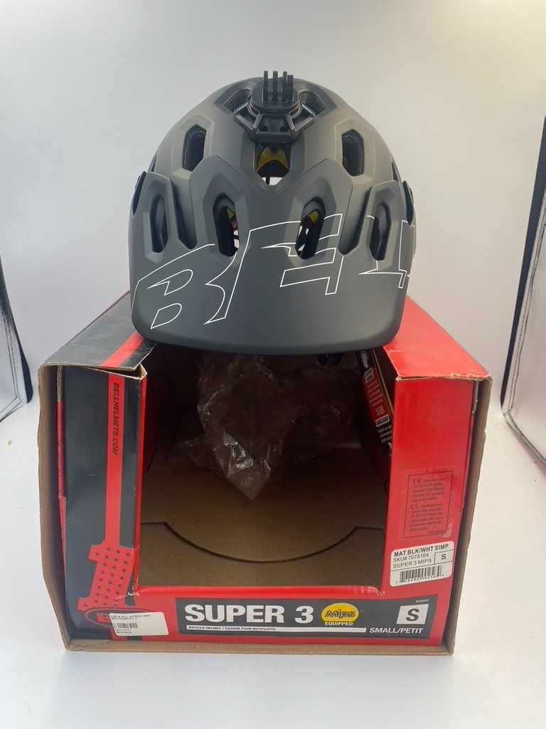 Nowy Kask Rowerowy Bell Super 3 Mips r. S (52-56cm)