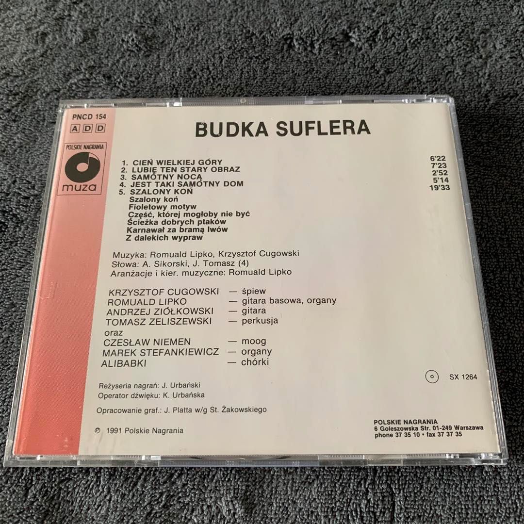 BUDKA SUFLERA Cień Wielkiej Góry org. 1st Press 1991 Polskie Nagrania