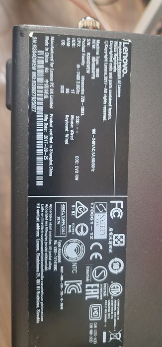 Komputer stacjonarny Lenovo i5 SSD + monitor HP 23cale