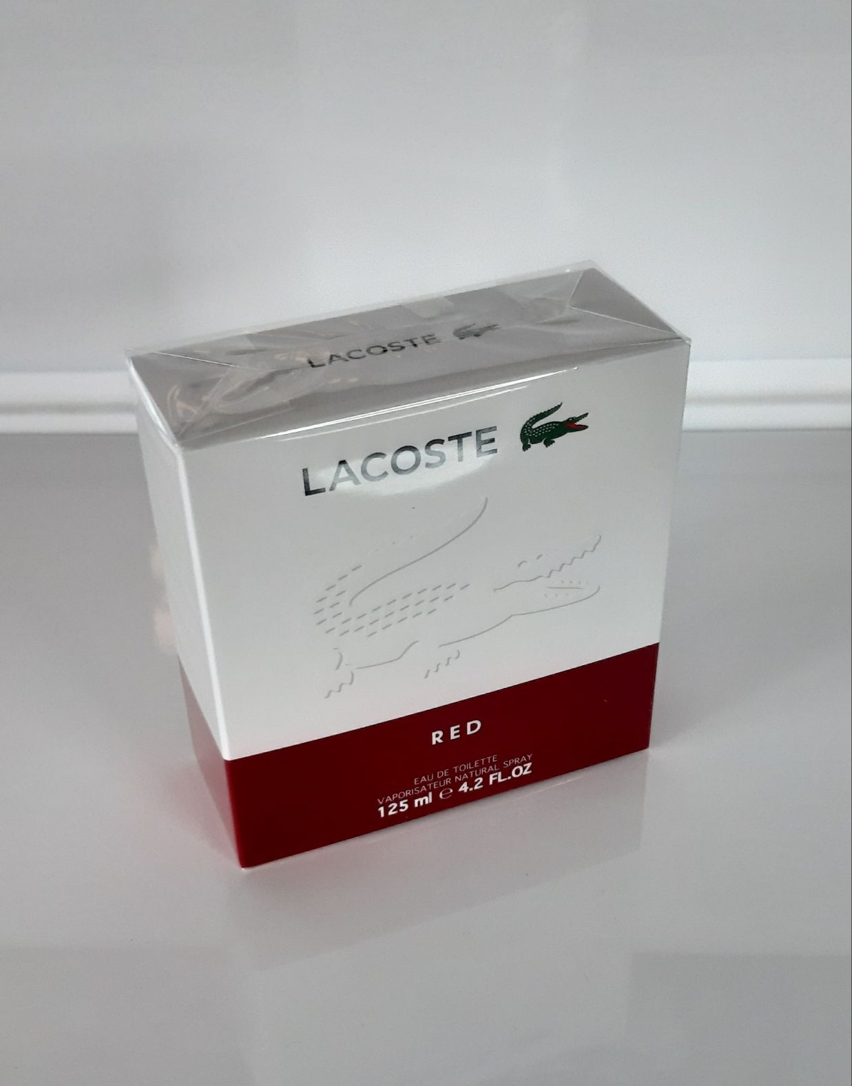 (Oryginał) Lacoste Red 125ml (Możliwy Odbiór osobisty)