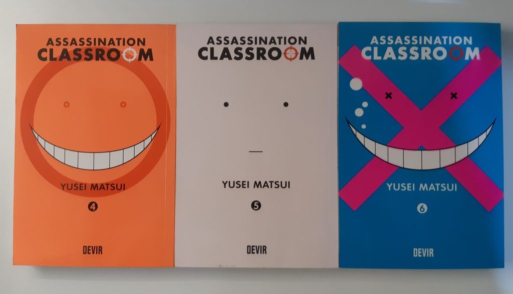 Assassination Classroom, Volumes 1 a 6 (Português)