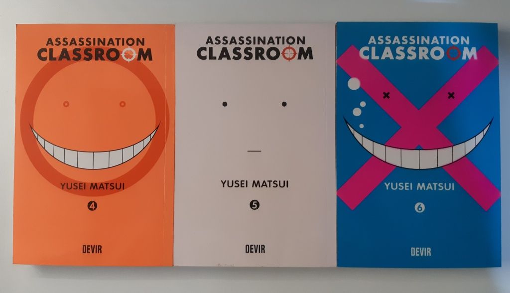 Assassination Classroom, Volumes 1 a 4, 6 (Português)