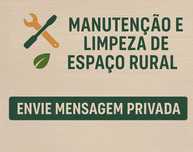 Limpeza e manutenção de espaços exteriores