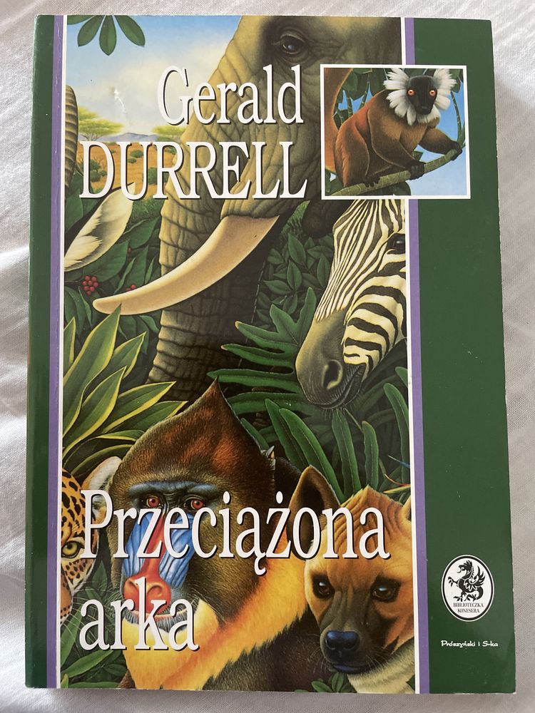 Gerald Durell - Cykl o zwierzętach - 7 książek