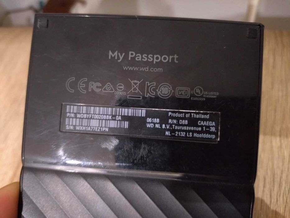Sprzedam dysk zewnętrzny 1,8 TB