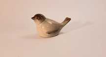 Ceramiczna zabytkowa figurka - ptaszek  - Vintage