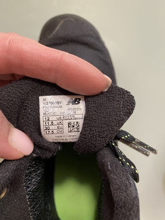 Дитячі Чоботи New Balance усісезонні. Розмір 30. Мембрана Gore-tex