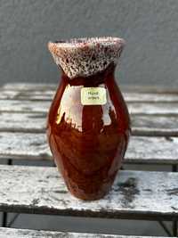 Ceramiczny brązowy wazon