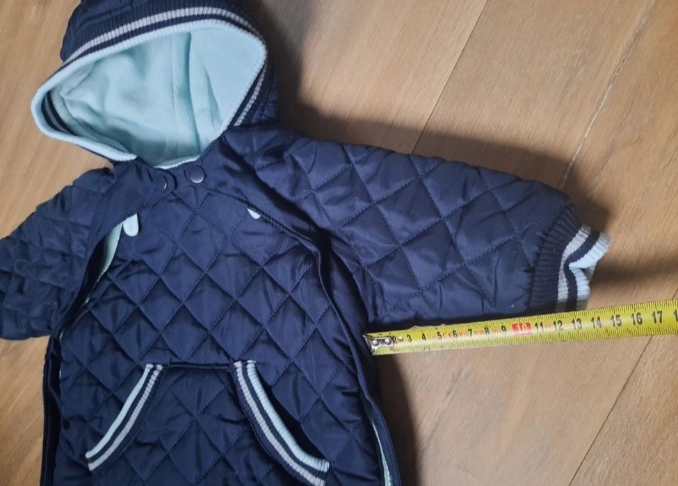Babaluno kombinezon zimowy chłopięcy 3-6 miesięcy 68