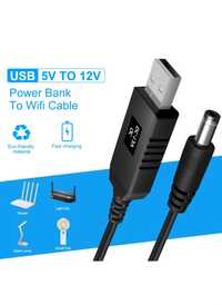 Кабель(шнур) живлення 12V USB DC 5.5×2.5 2.1 (для роутера)