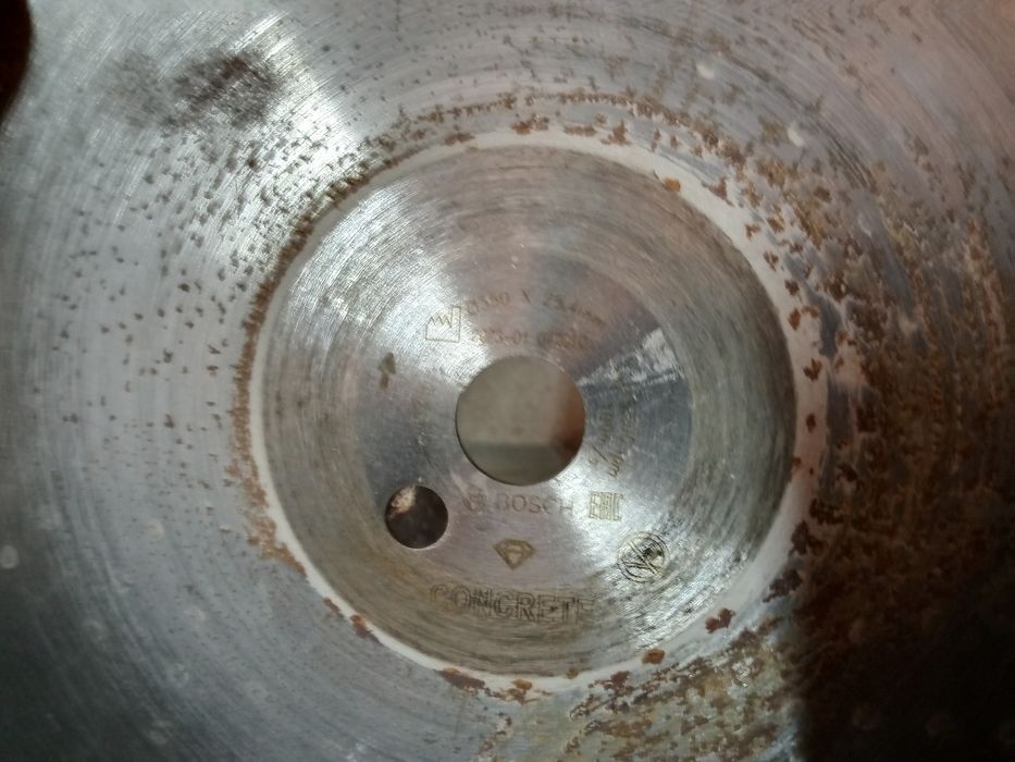 Тушки алмазних дисків. Використані диски 350мм. Алмазні диски.