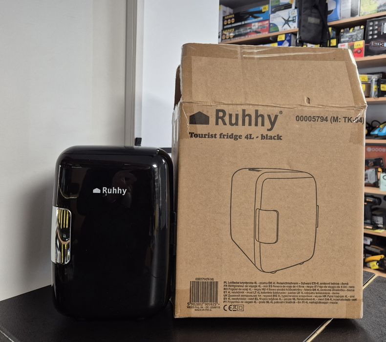 Lodówka mini 12/230V RUHHY TK-04, Komis Jasło Czackiego