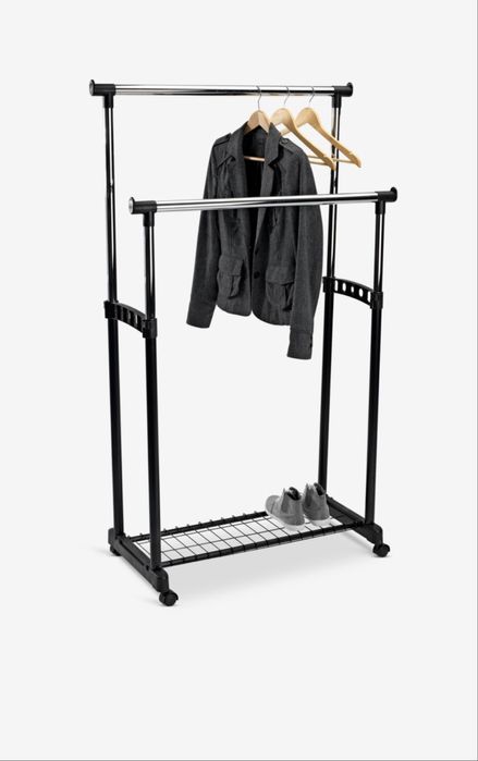 Stelarz, podwojny wieszak na ubrania