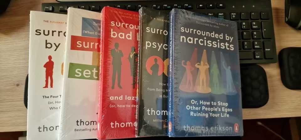 5 Livros do Thomas Erikson NOVOS [Portes Grátis]