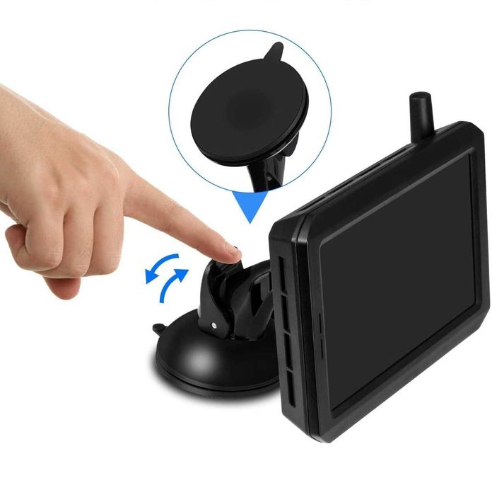 Bezprzewodowa Kamera Cofania AUTO-VOX W7, HD 5'', noktowizor IP69