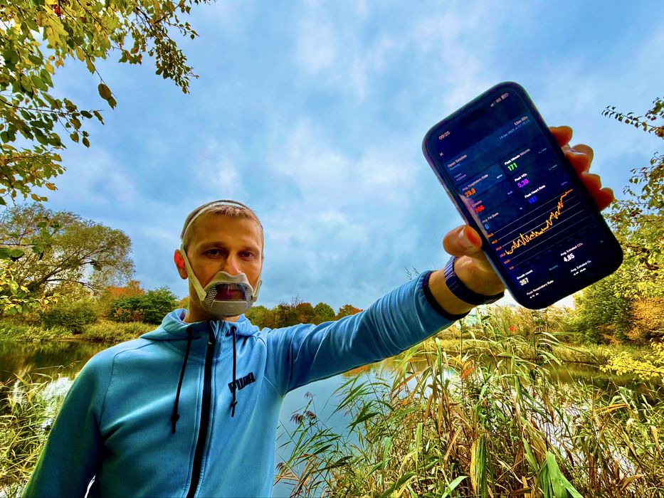 Smart-maska mierząca Vo2max jak ergospirometria w laboratorium