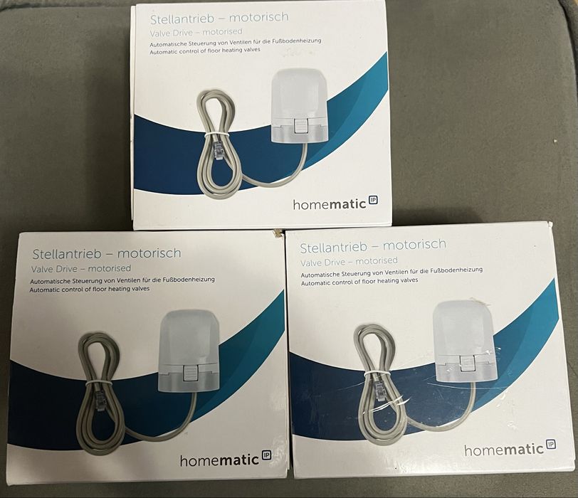 Homematic IP siłowniki zaworu z napędem silnikowym(3 sztuki)-Nowe#9/10
