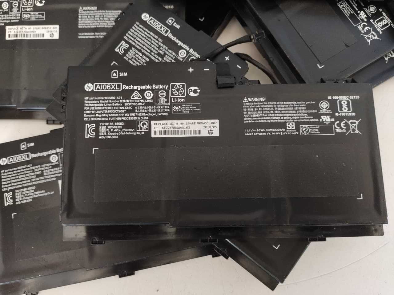 Батарея АКБ  HP ZBook 17 G3 AI06XL 11.4 96Wh