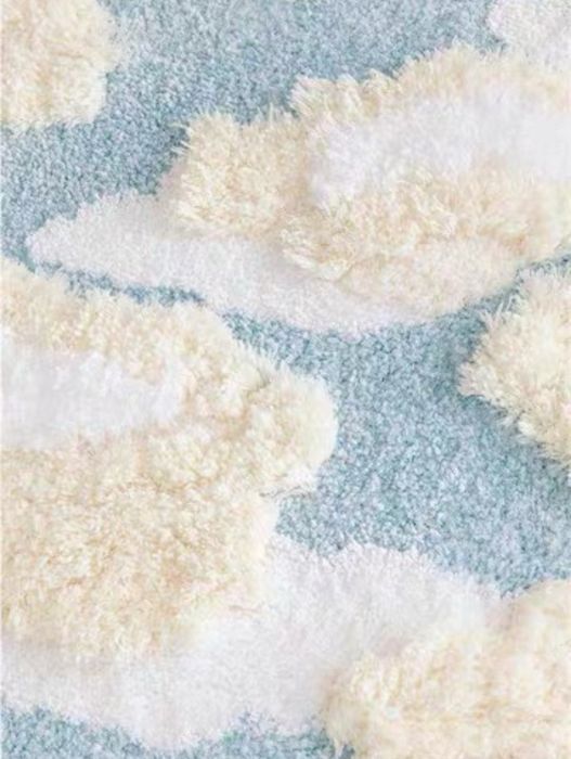 Pequeno tapete, tapete para quarto de crianca ou casa de banho