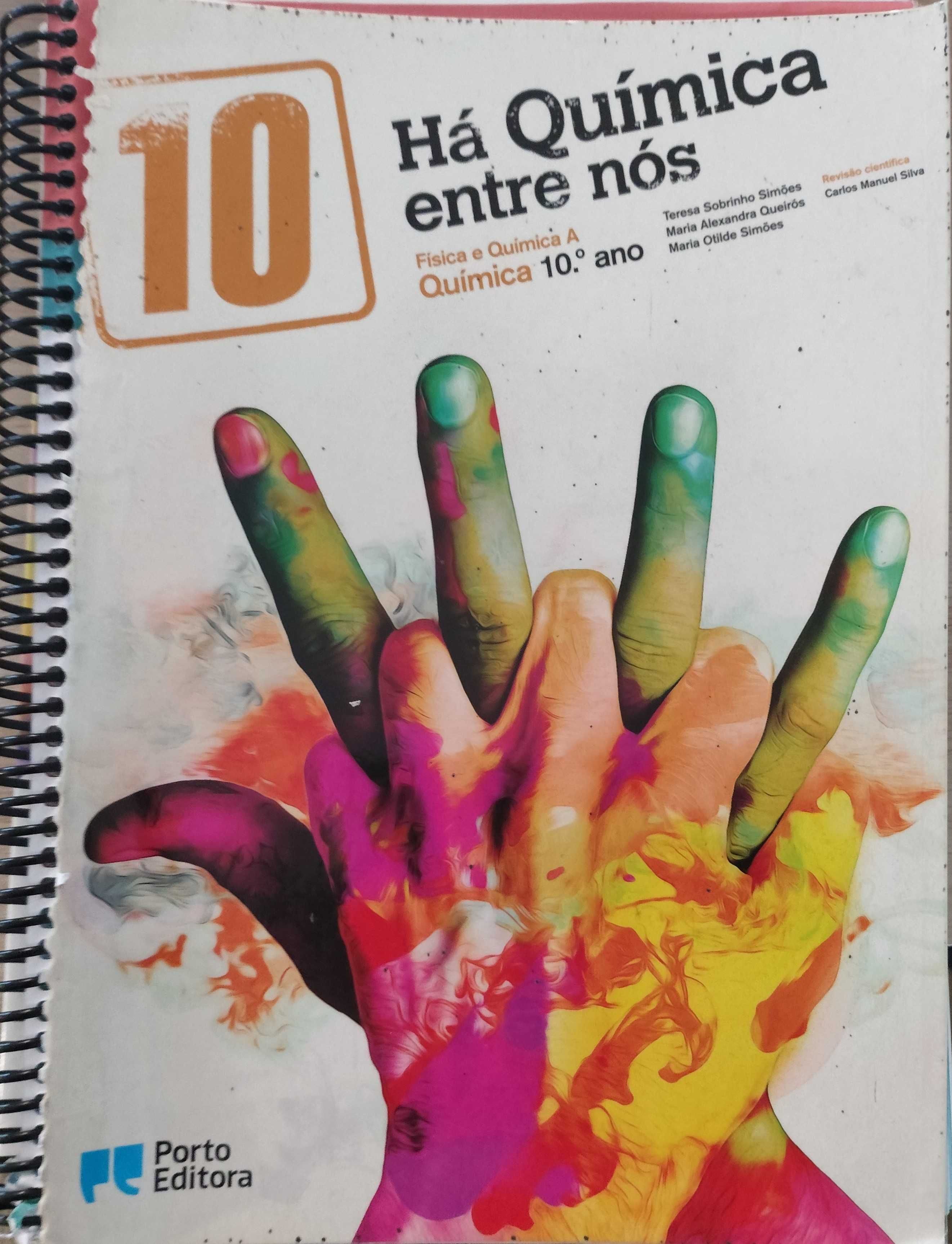 Há Química entre nós 10 ano - Fisico-Quimica - Manual e Cadernos