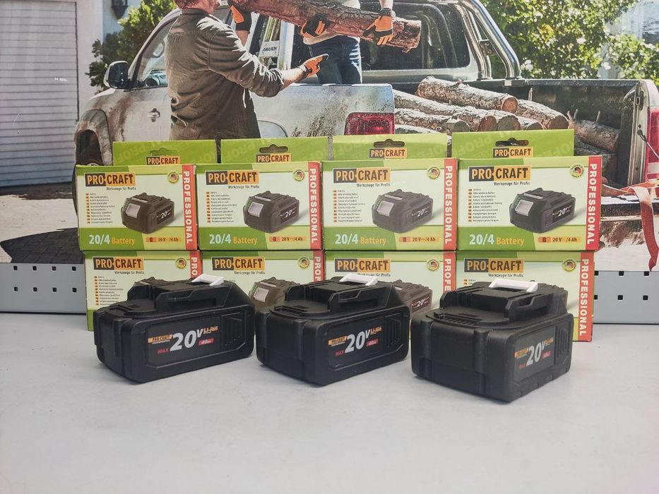 Акумулятор Procraft 20/4 (4.0 А·год, 20 В) Батарея Procraft. Гарантія.