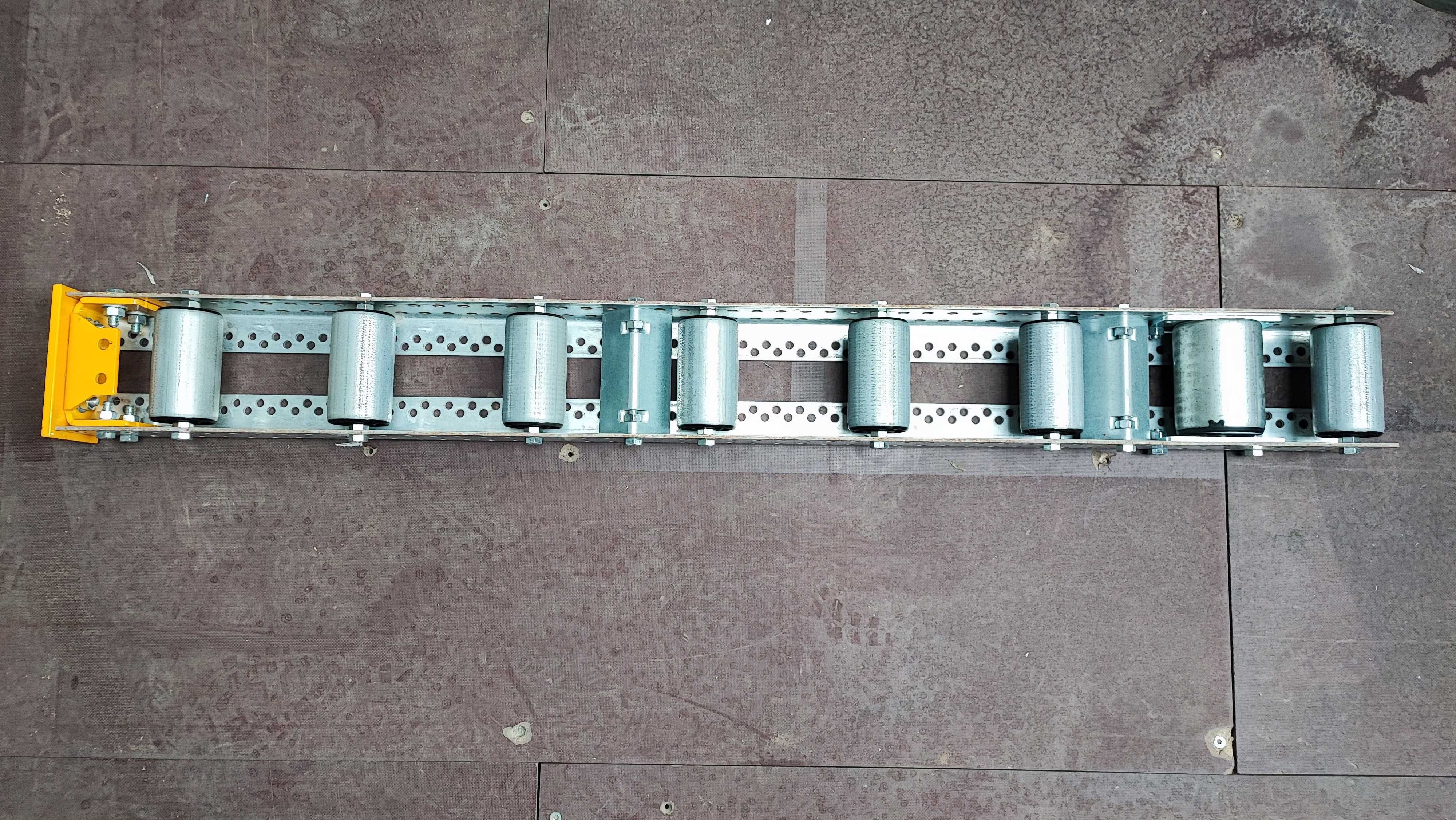 Przenośnik rolkowy paletowy taśmowy podajnik taśmociąg BITO 90cm