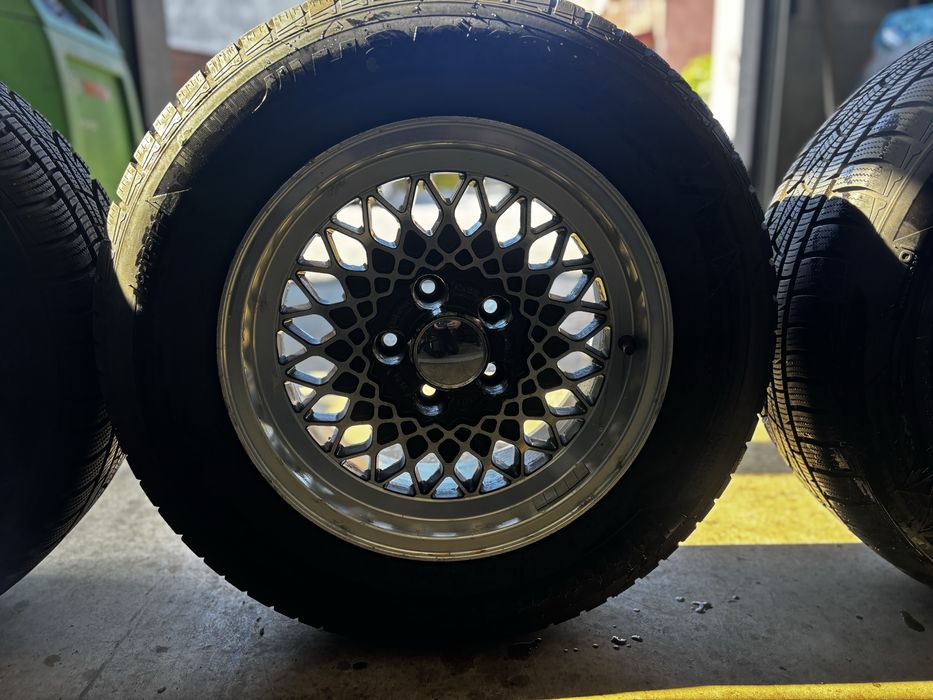 Koła zimowe 5x112 MELBER Mercedes Audi 225/60r15 hankook