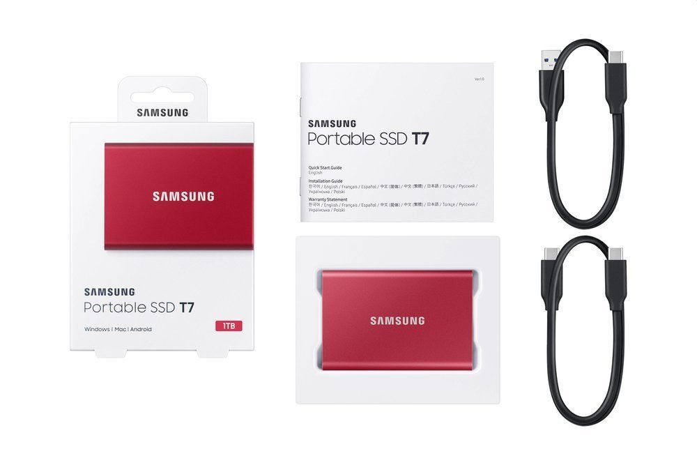 Sprzedam Dysk zewnętrzny SSD Samsung T7 1TB 3.2