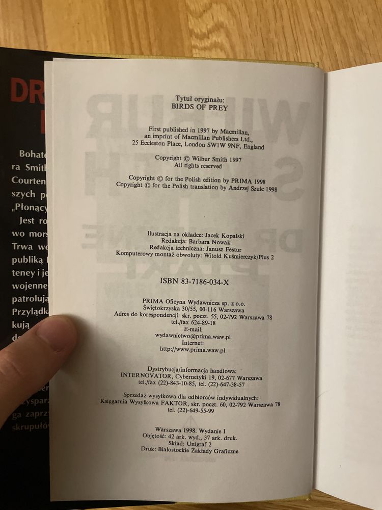 Wilbur Smith - „Drapieżne ptaki”
