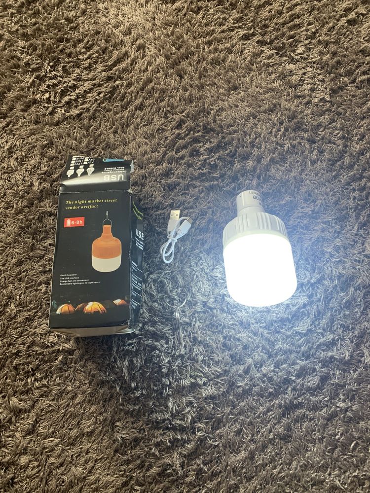 Лампочка аккумуляторная 5v 80w