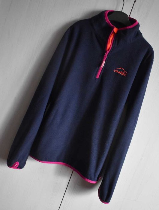 Bluza 152 polarowa ciepła Vikafjell sportowa z polaru trekkingowa