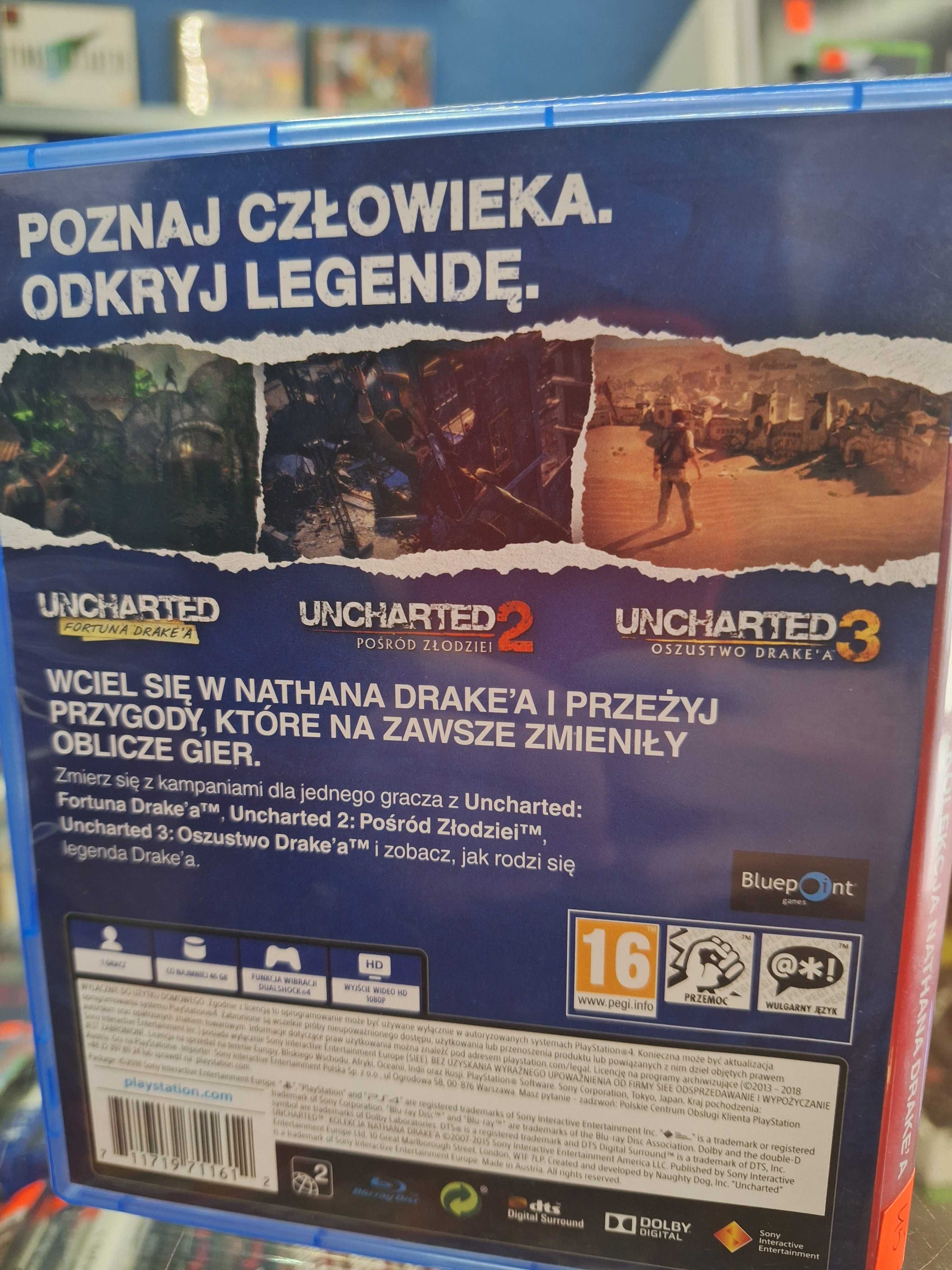 Uncharted Kolekcja Nathana Drake'a PS4, BDB, CentrumGrania