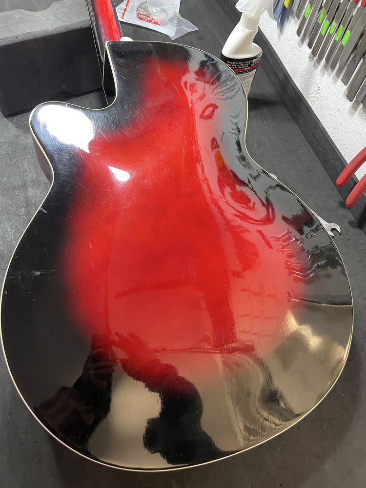 Gitara akustyczna jazzowa framus bdb stan dobre brzmienie klasyk