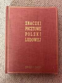 Album Znaczki pocztowe POLSKI LUDOWEJ 1962/1963 - 174 znaczki