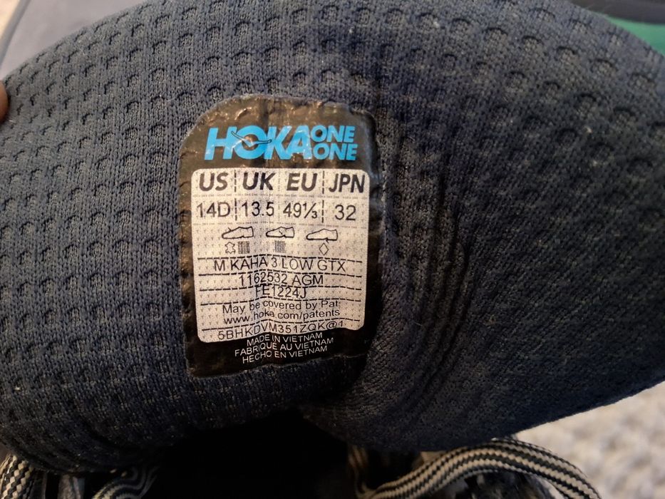 Hoka Kaha 3 GTX. 48 розмір. Устілка 32.0см. Оригінал