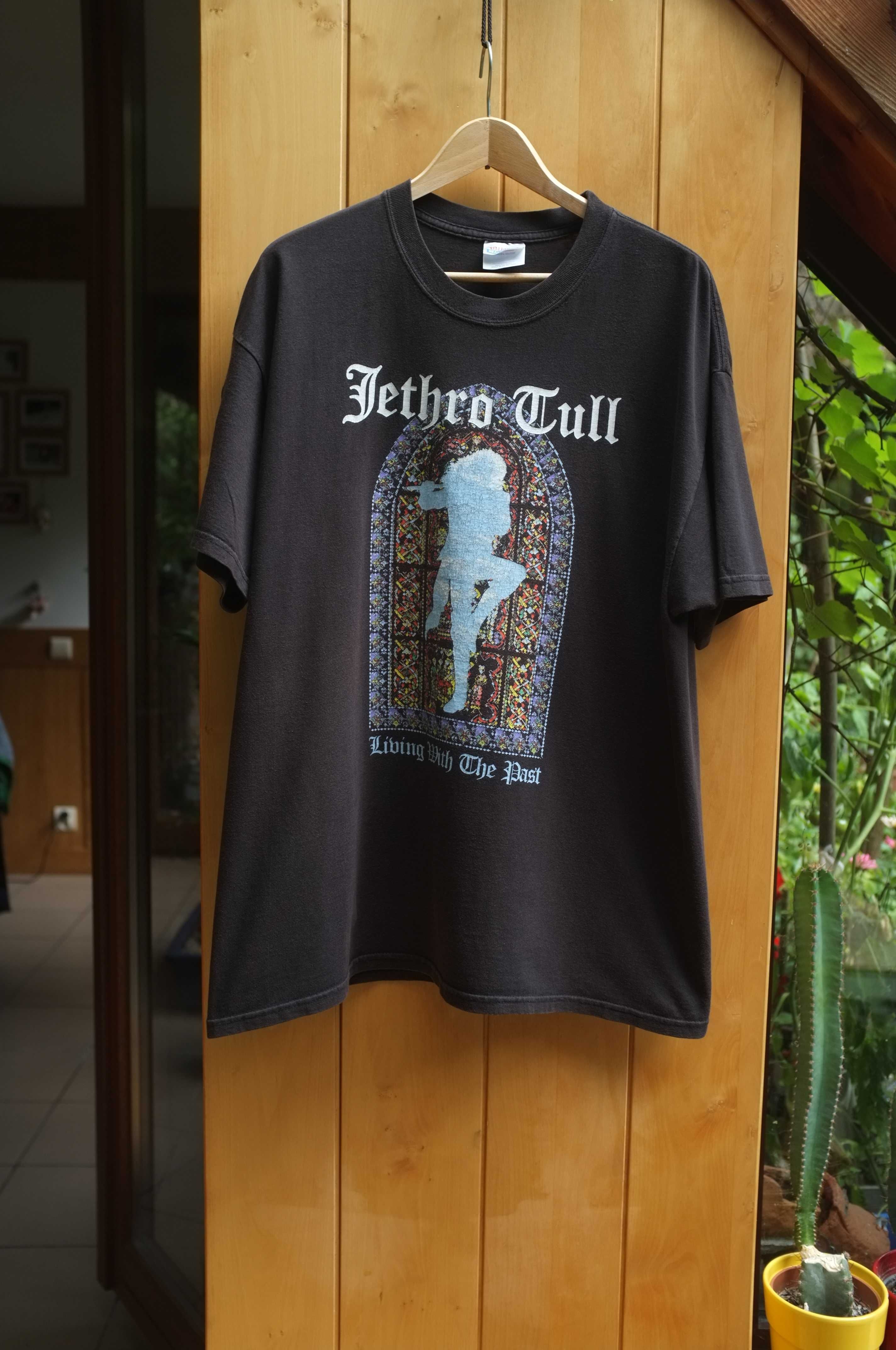 koszulka T-shirt Jethro Tull Living with the past tour rockowa merch