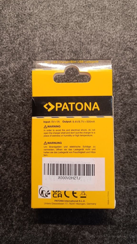 Carregador Patona DMW-BMB9 (Panasonic)
