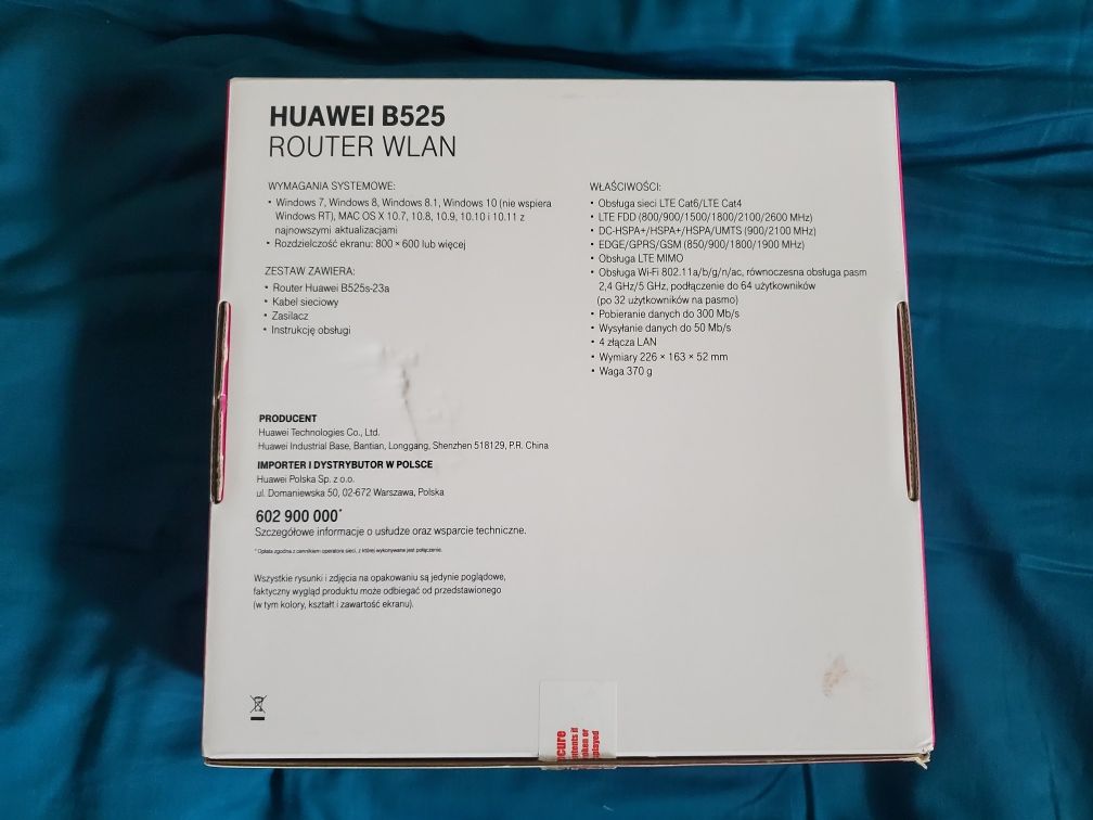 Huawei B525s Router WLAN LTE