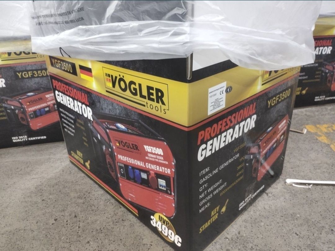 Agregat prądotwórczy VÖGLER GmbH YGf3500 3 fazowy  generator benzynowy