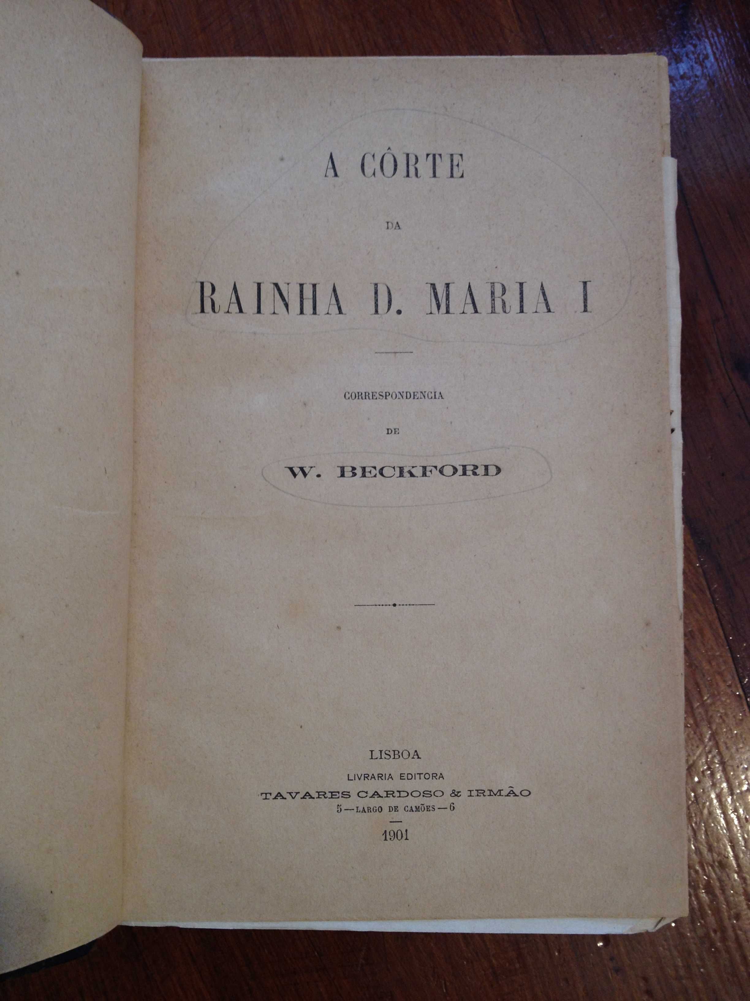 W. Beckford - A côrte da Rainha D. Maria I