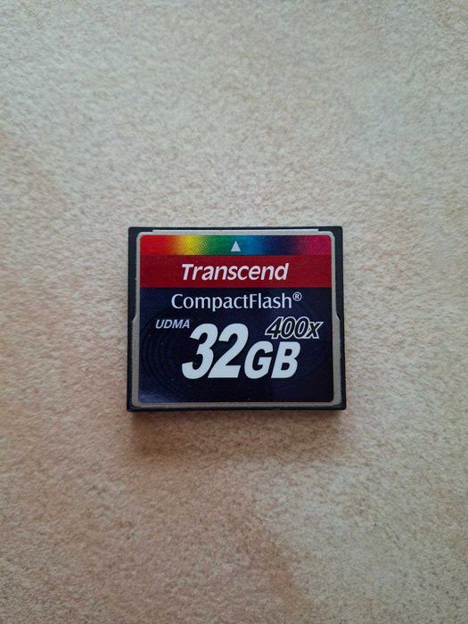 карта памяти CF 32gb transcend compactflash udma 400x